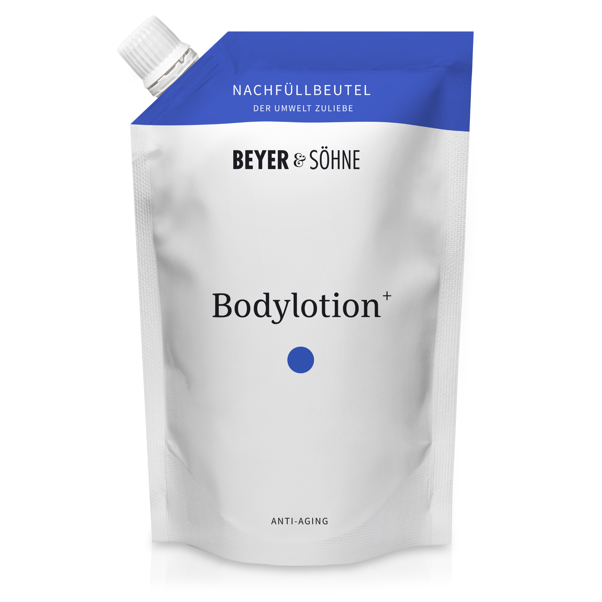 Beyer & Söhne Bodylotion+ Nachfüll 400ml - Anti-Aging-Körperlotion mit Hyaluron und Ceramiden
